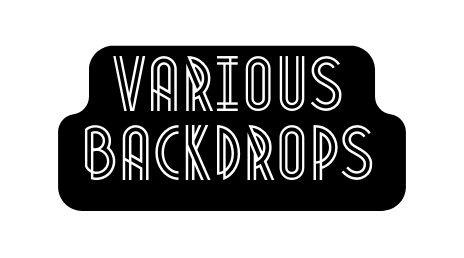 VARIOUS BACKDROPS